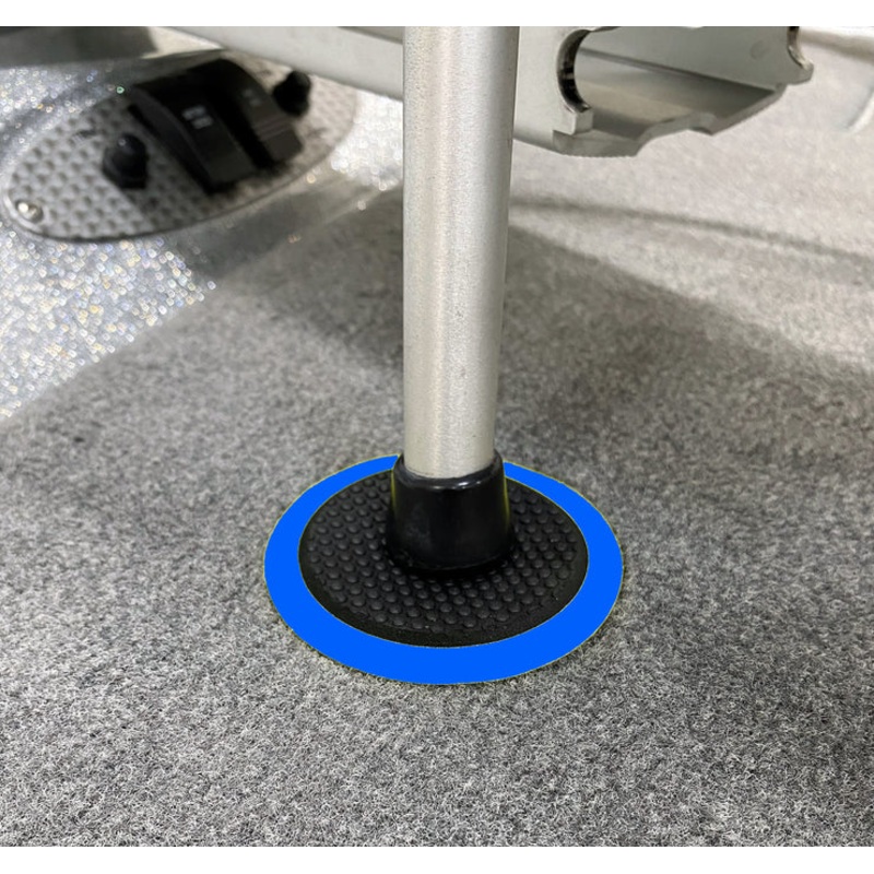 DD26 TROLLING MOTOR CARPET SAVER PAD Blue Trim