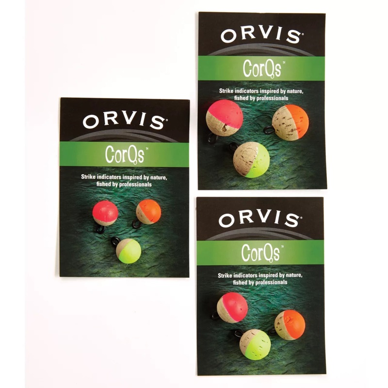 ORVIS CORQS STRIKE INDICATORS 1/2″ NEON