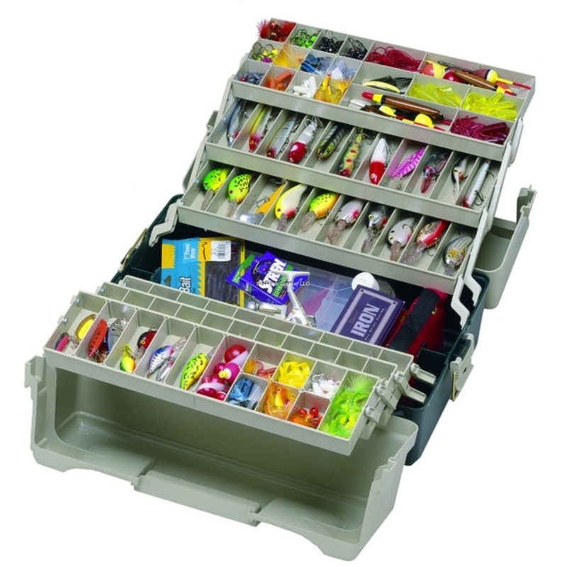 Plano Lg 6-Tray Tackle Box, 20-1/2×12-11/16×10-9/16