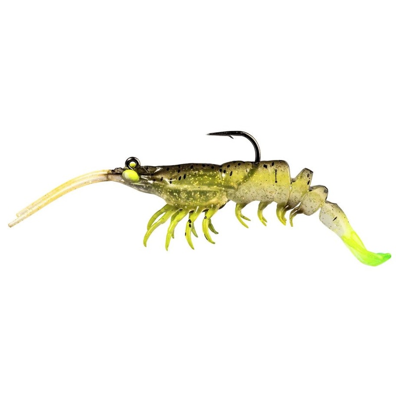 Z-Man Prawnstarz 3.5″ Soft Plastic Lures Natural Shrimp