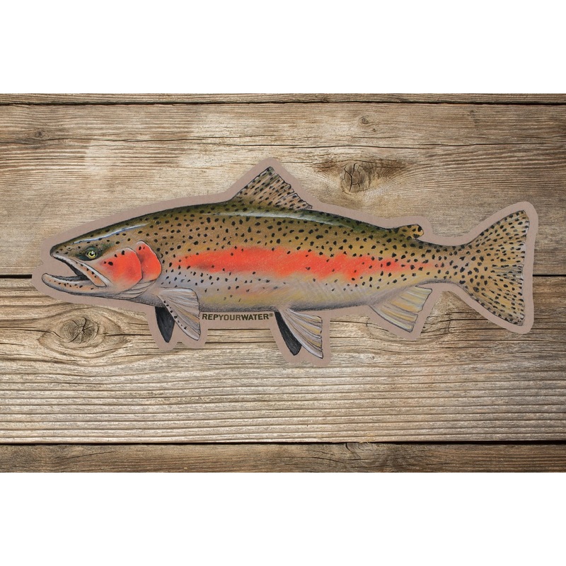 Rep Your Water Wild Rainbow Artist’s Reserve Sticker – Medium