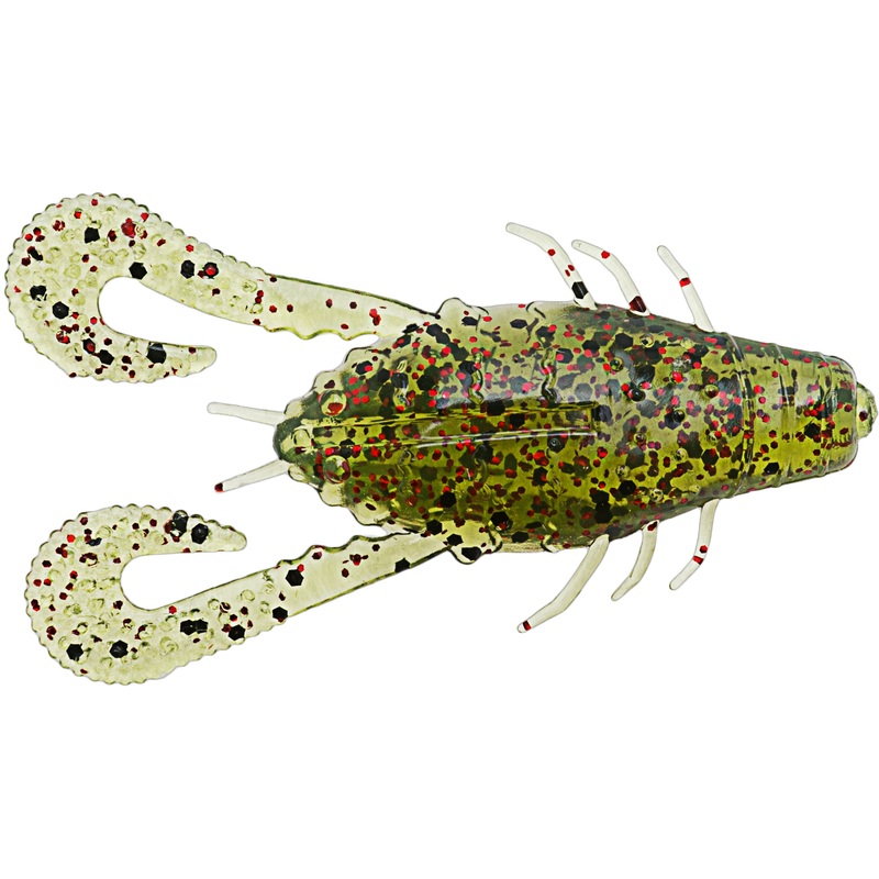 Z-Man CrusteaZ 2 inch Soft Plastic Small Crustacean 6 pack Bloodworm