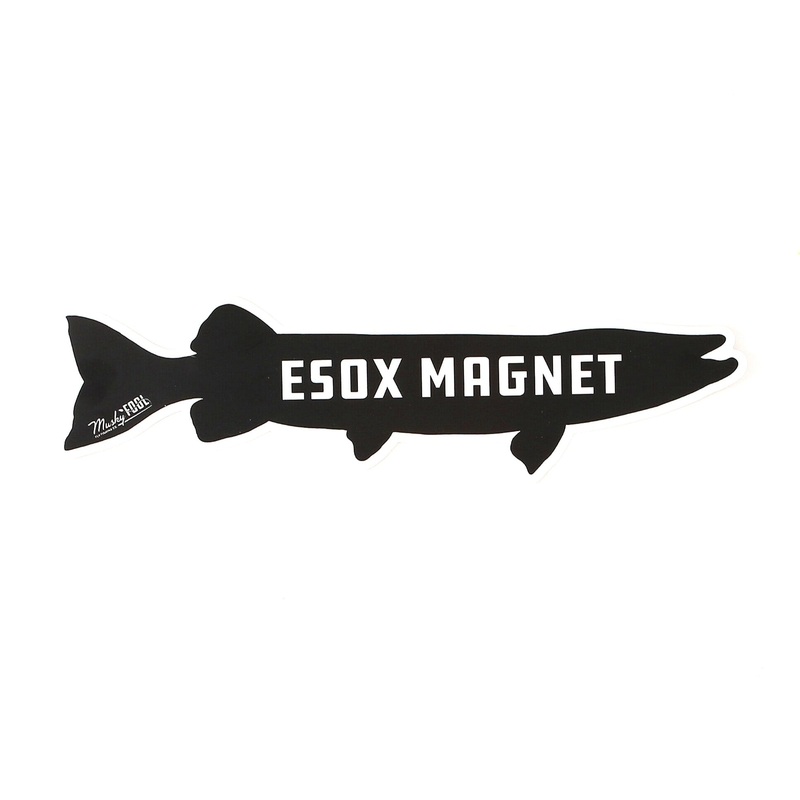 Musky Fool Esox Magnet Sticker