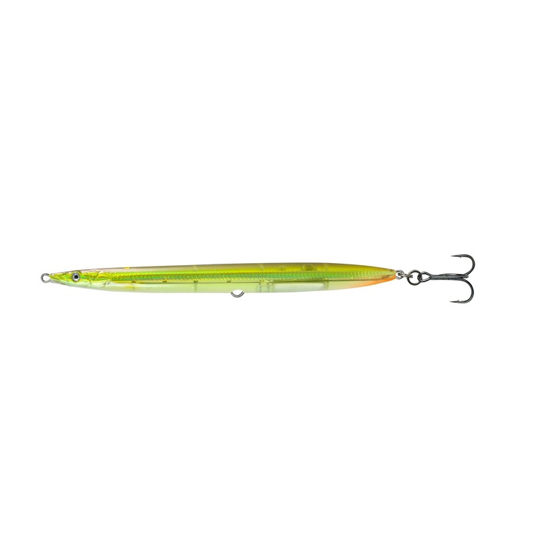 Savage Gear Sandeel Pencil Lures Length: 3.5″ – Weight: 1/2oz Chartreuse