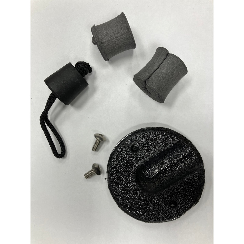 Transducer tube kit. Max replacement plate, plug and wire seal set