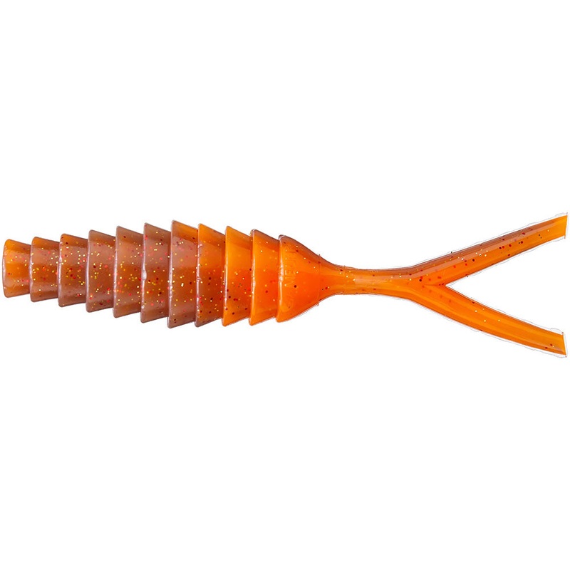 Gambler Komodo Jig Trailer – 4 Inch Black Blue Blue Tail 4 inch – 6 pack