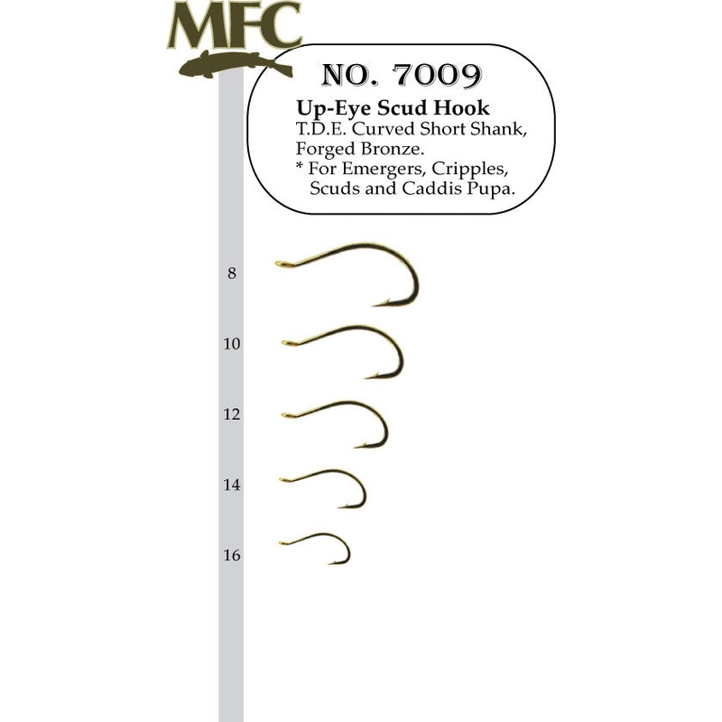 Montana Fly Company Up Eye Scud Hook 7009 – 100 Pack 12