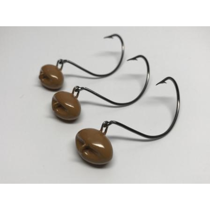 Natural Flounder Jigs 1/4oz