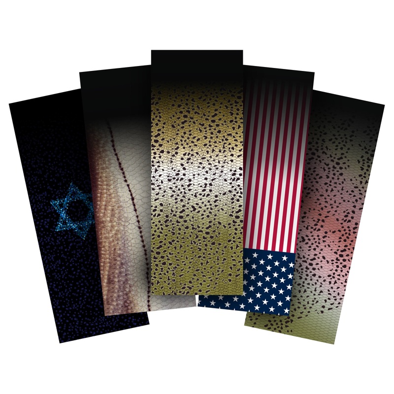 Rod Skinz Decorative Rod Wraps – Fade to Black Billiards