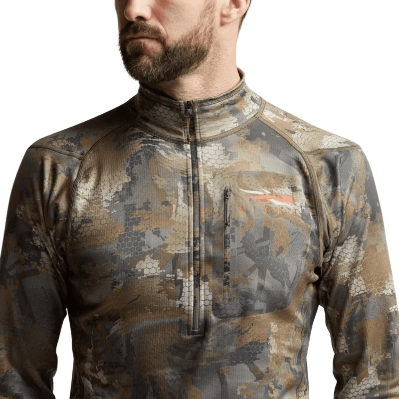 Sitka Gear Core Mid Wt Zip-T Waterfowl Timber Medium