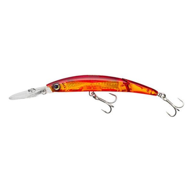 Yo-Zuri Crystal 3D Minnow Floating Jointed Deep Diver 5 1/4 inch Trolling Lure Chartreuse