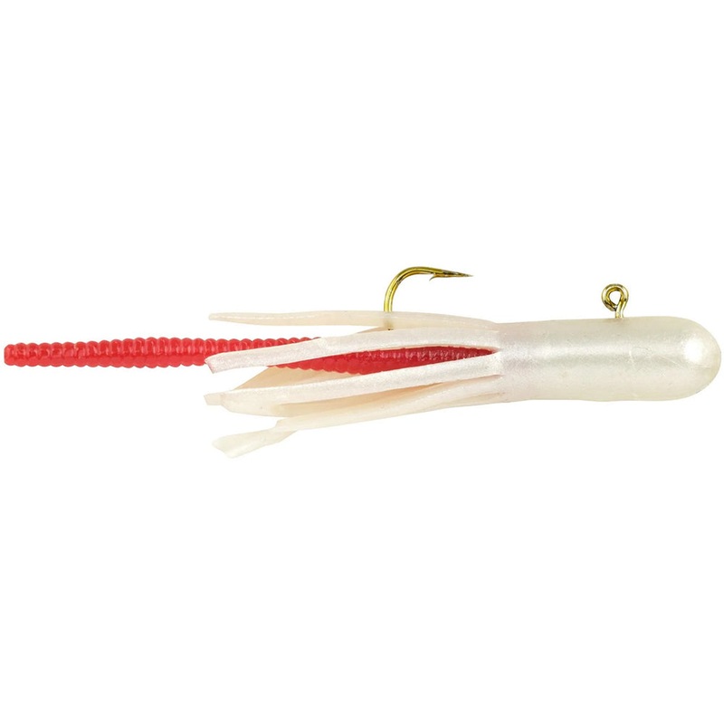 Berkley PowerBait Pre-Rigged Atomic Teaser Tube Baits – 2.25 Inch Auralite Glow 2.25 inch – 1/16 oz – 3 pack