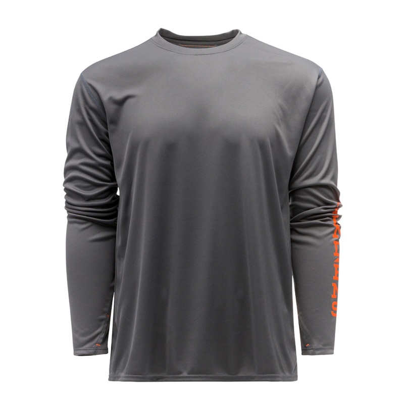 Grundens Tough Sun UV Crew Shirt Anchor M