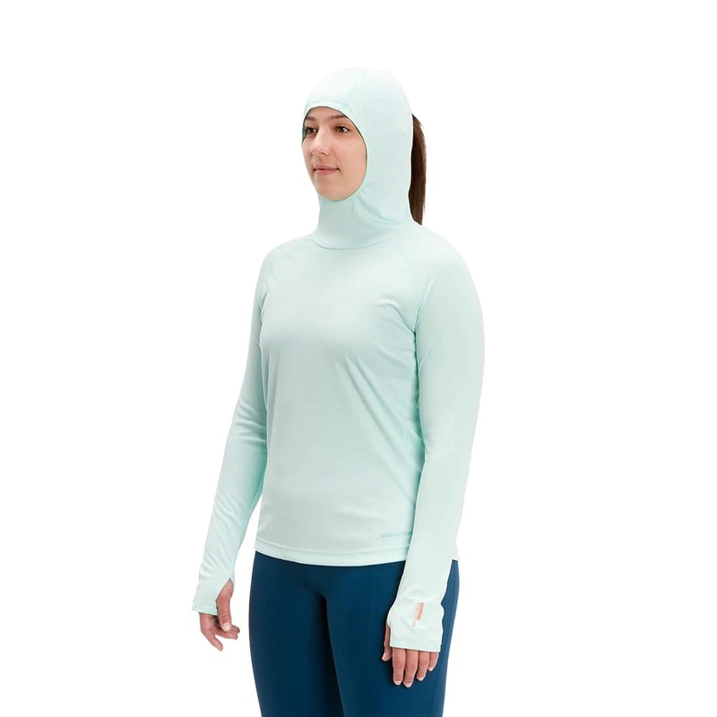 Grundens W’s Solstrale Hoodie Blue Light XS