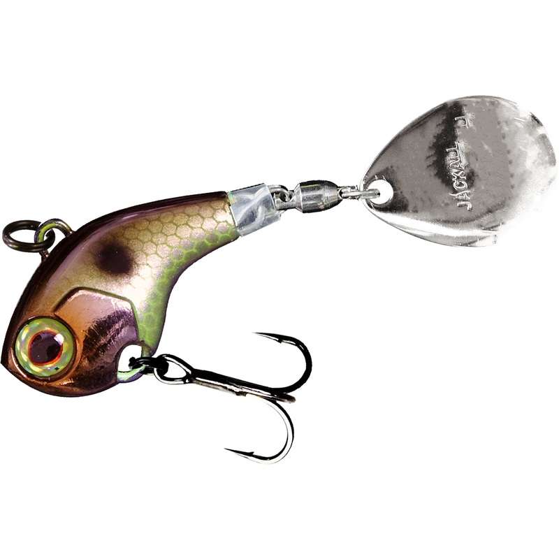 Jackall Deracoup Tail Spinner Blueback Chartreuse 1/2 oz