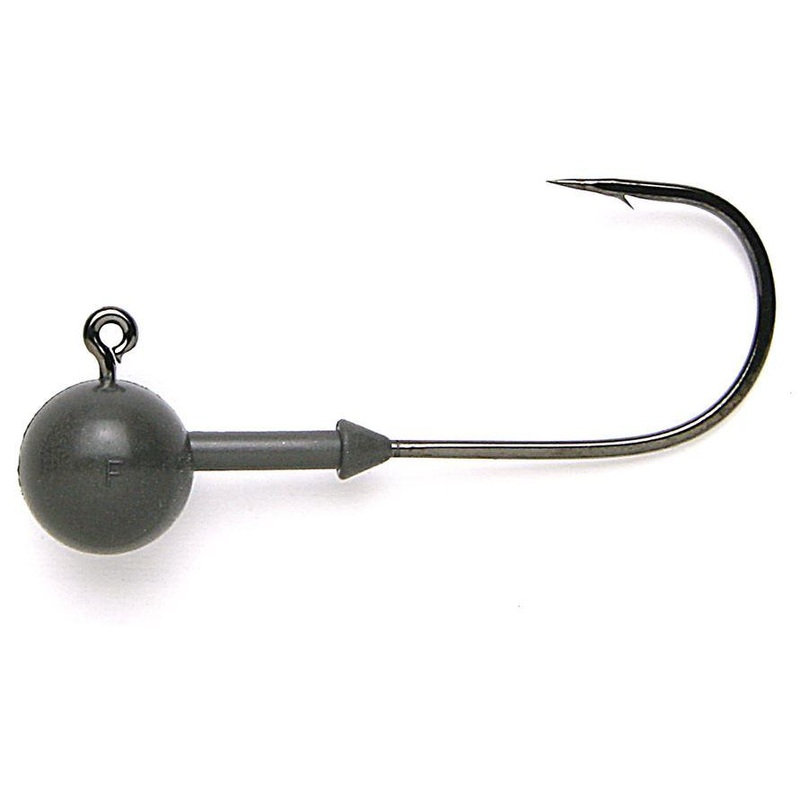 Keitech Tungsten Super Round Jig Heads Weight: 1/16oz – Hook Size: 1/0