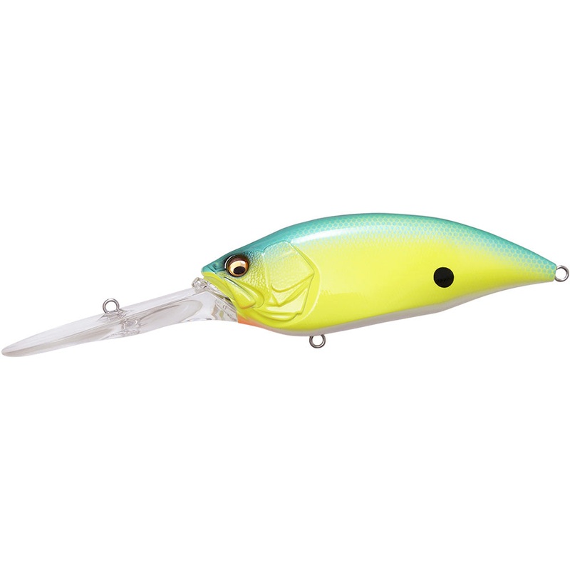 Megabass Big-M 7.5 Magnum Deep Diving Crankbait – 4.5 Inch Blue Back Chart