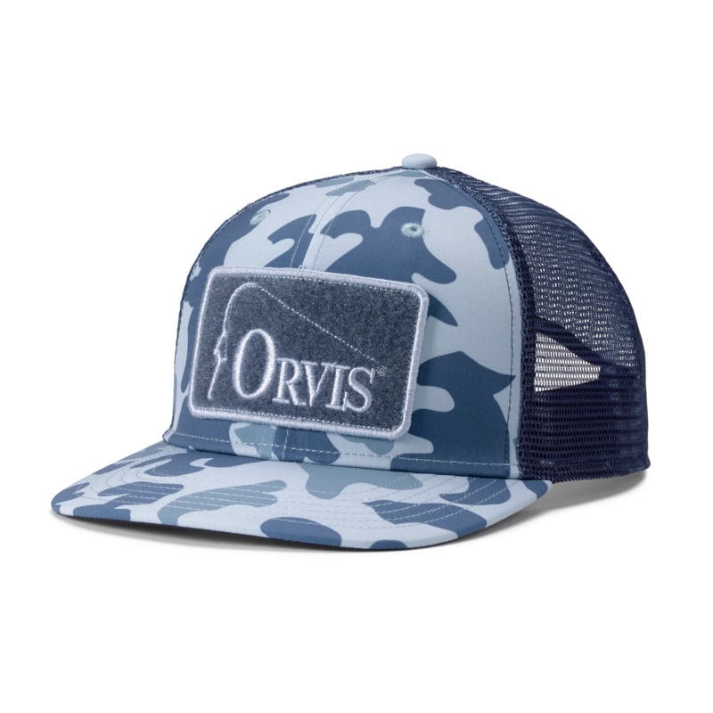 Orvis 1971 Camo Trucker Hat – Blue Camo