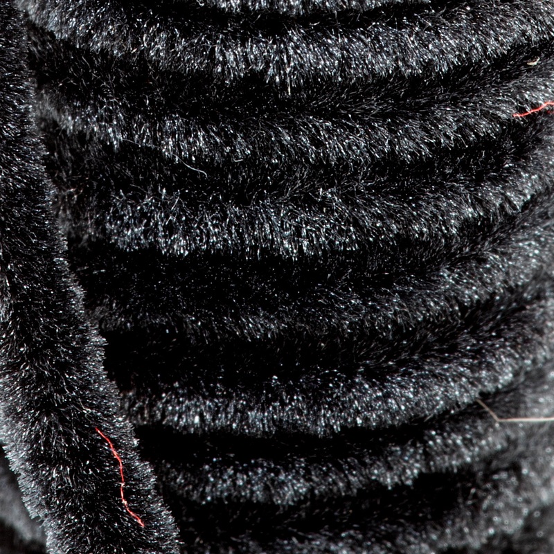 SemperFli Worm Chenille Black