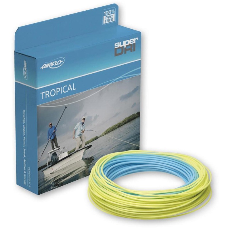 Airflo Super-DRI Tropical Punch Fly Line WF8F Sky Blue / Yellow