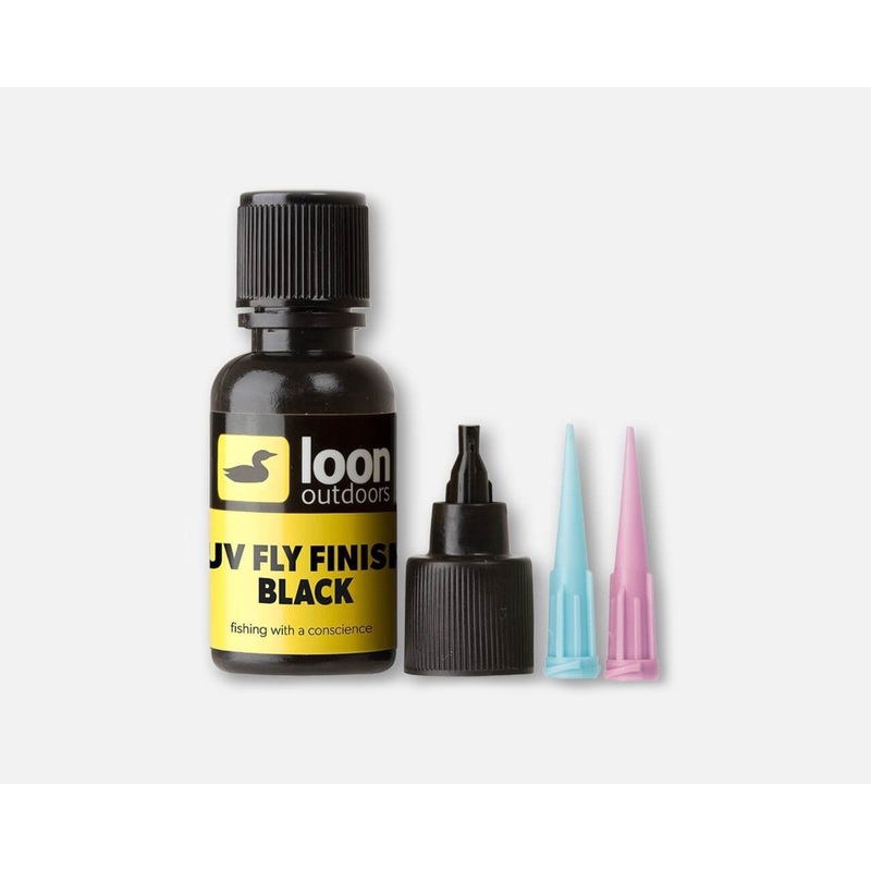 Loon UV Colored Fly Finish Black