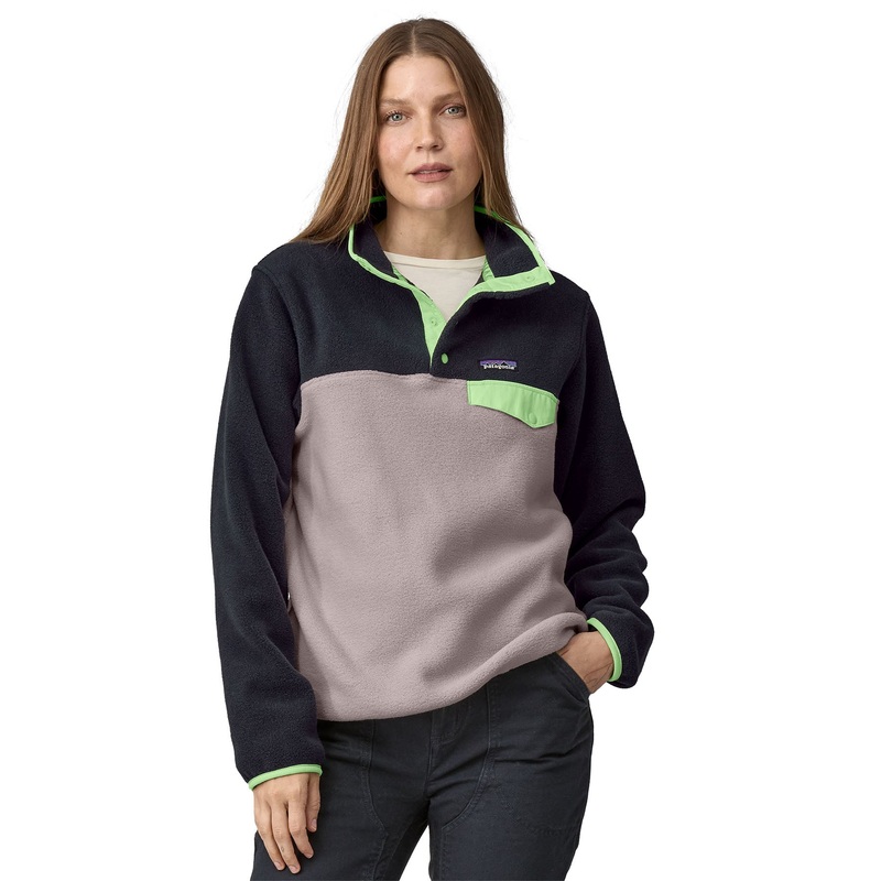 Patagonia W’s Lightweight Synchilla Snap-T Fleece Pullover Anacapa Blue / APBL XXS