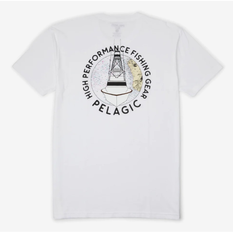 PELAGIC PREMIUM HIGH TEE TOWER WHITE M
