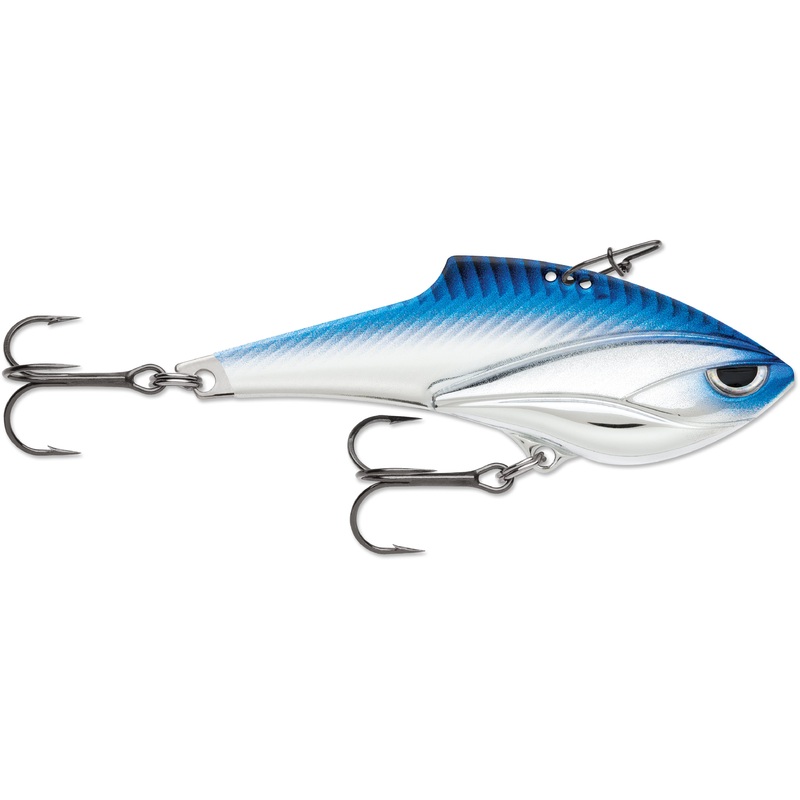 Rapala Rippin’ Blade: Blade Bait – 2 3/4 Inch Chrome Blue