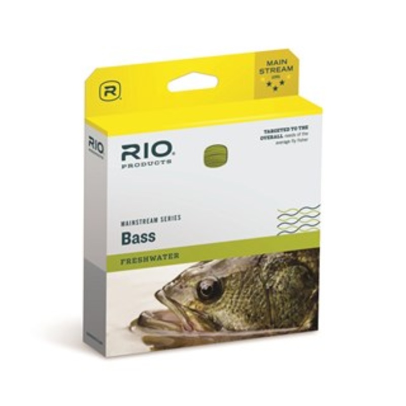 Rio Mainstream Bass Fly Line Yellow WF6F
