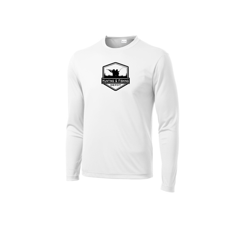 White Performance Shirt Hunting and Fishing Depot S
