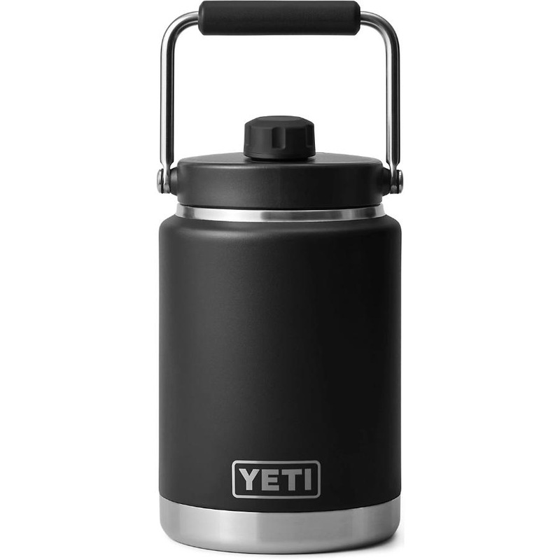 YETI RAMBLER HALF GALLON JUG BLACK