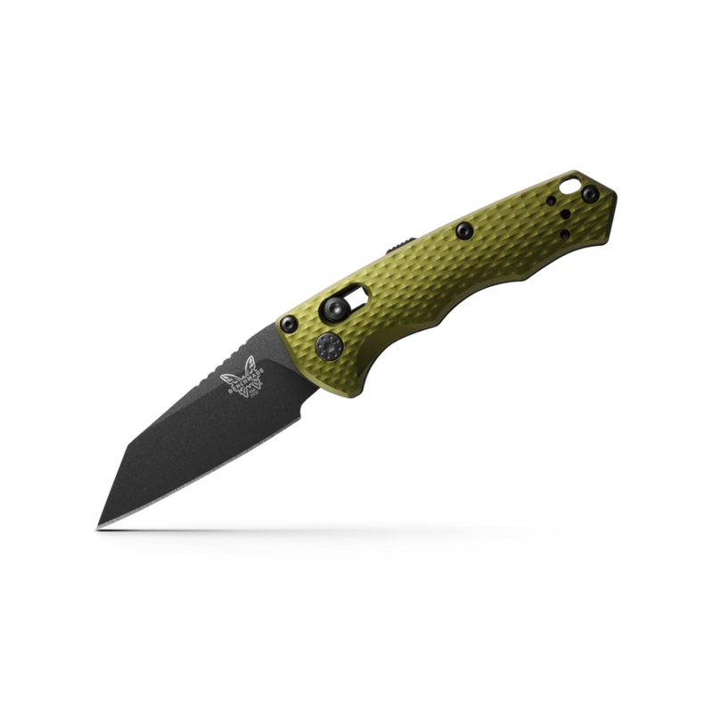Benchmade Full Immunity Knife | 290BK-2 290BK-2 | Woodland Green Aluminum
