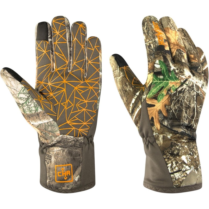 Hot Shot Men’s ThermalCHR Stretch Fleece Touch Gloves Medium