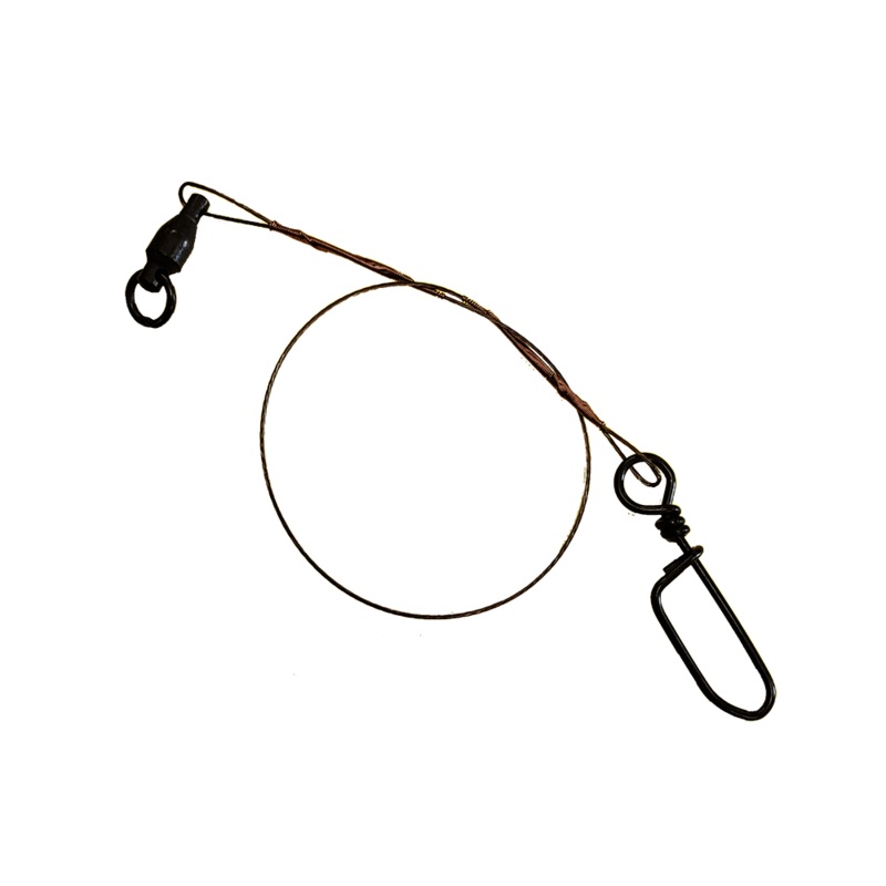 INVISA STEEL LEADER 3PK – 36LB. – 8″