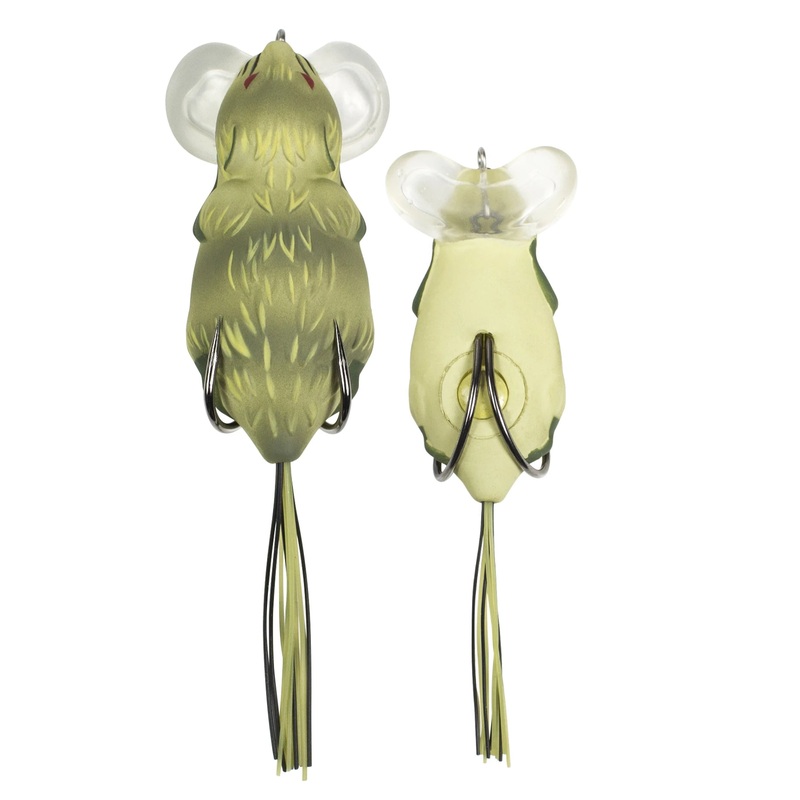 Lunkerhunt Yappa Rat 2 3/4 inch Hollow Body Rodent Groundhog