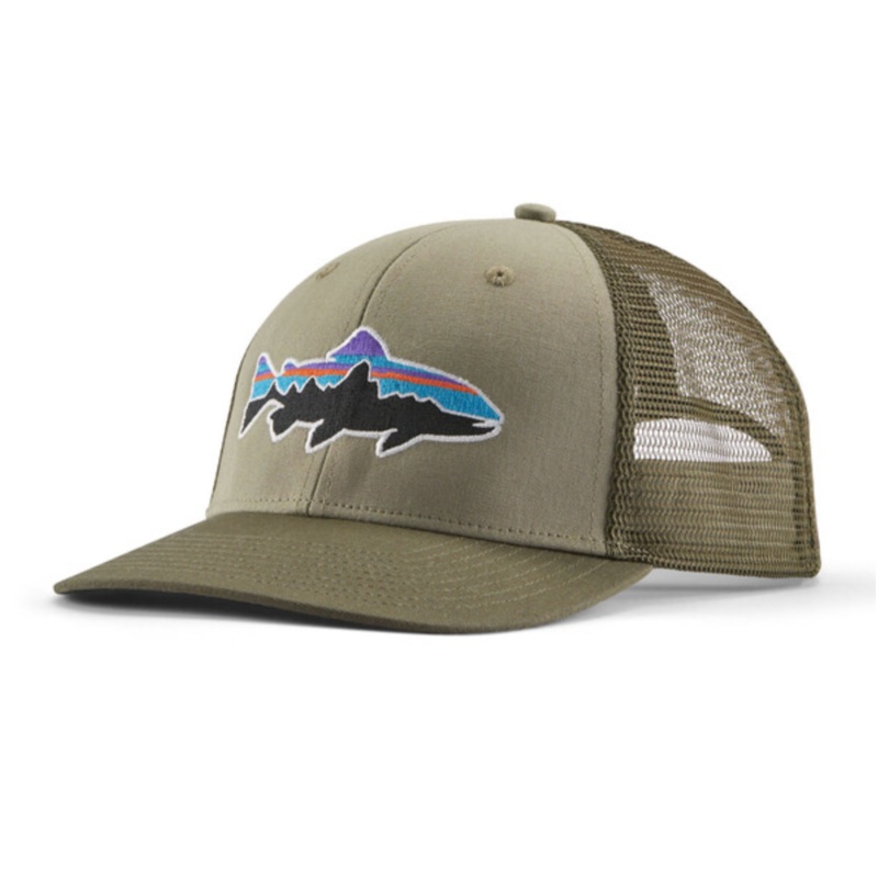 Patagonia Fitz Roy Trout Trucker Hat – River Rock Green