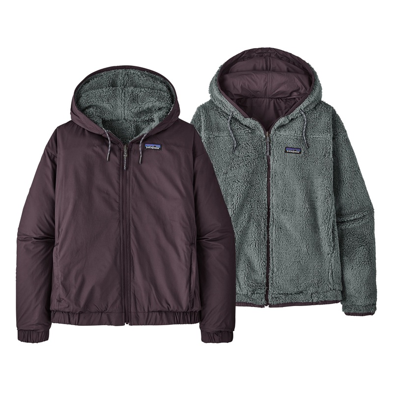 Patagonia W’s Reversible Los Gatos Cambria Jacket Obsidian Plum / OBPL XS