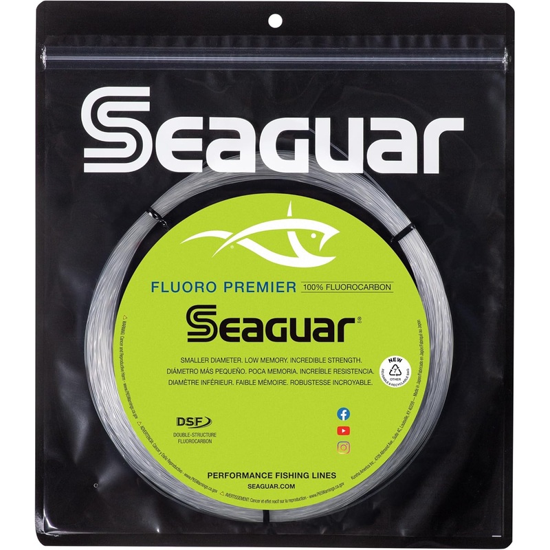 Seaguar Premier Big Game Fluorocarbon Leader Material 200lb 25yd