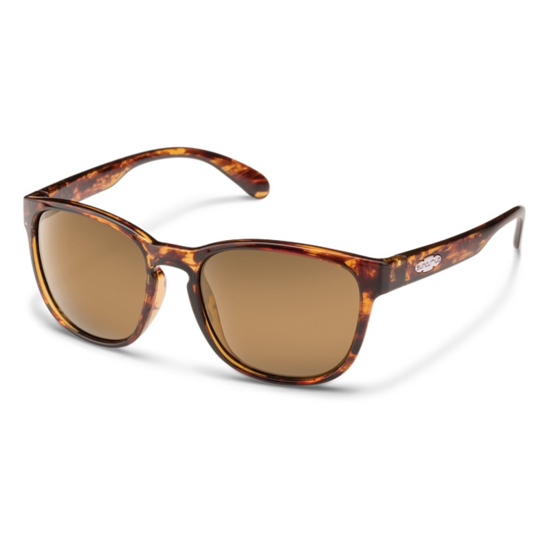 Suncloud Loveseat Sunglasses Frame: Matte Crystal Lens: Polarized Blue Mirror