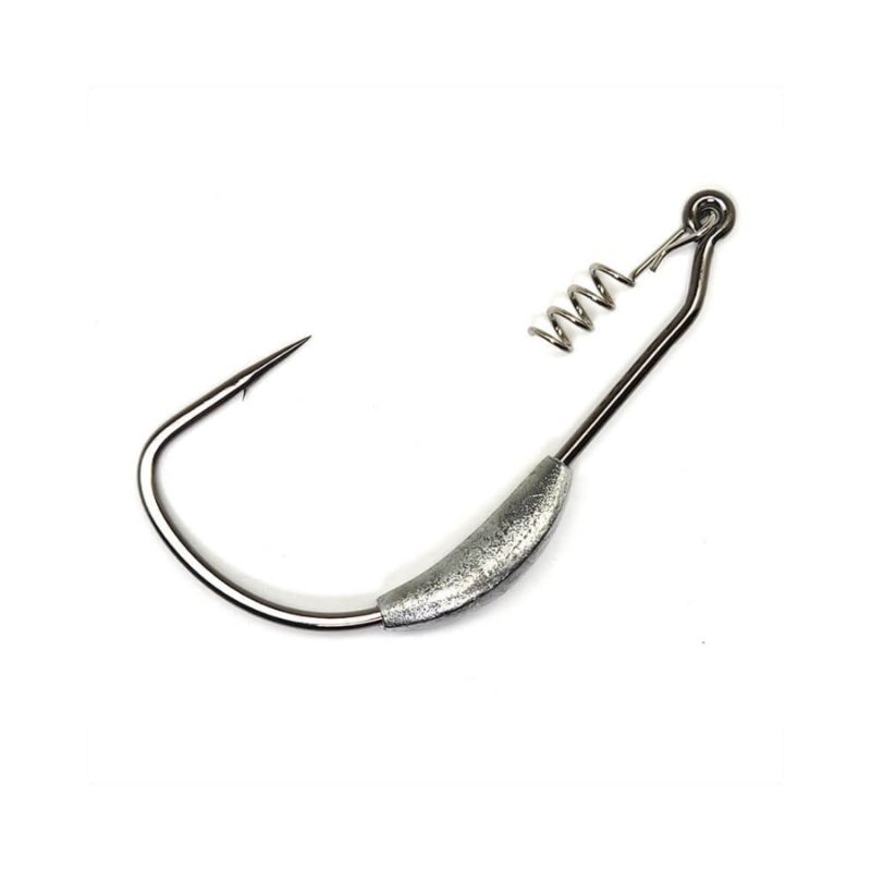 GAMAKATSU WIEGHTED SUPERLINE SPR-LOCK WORM HOOK 3/0 (296413-1/16)