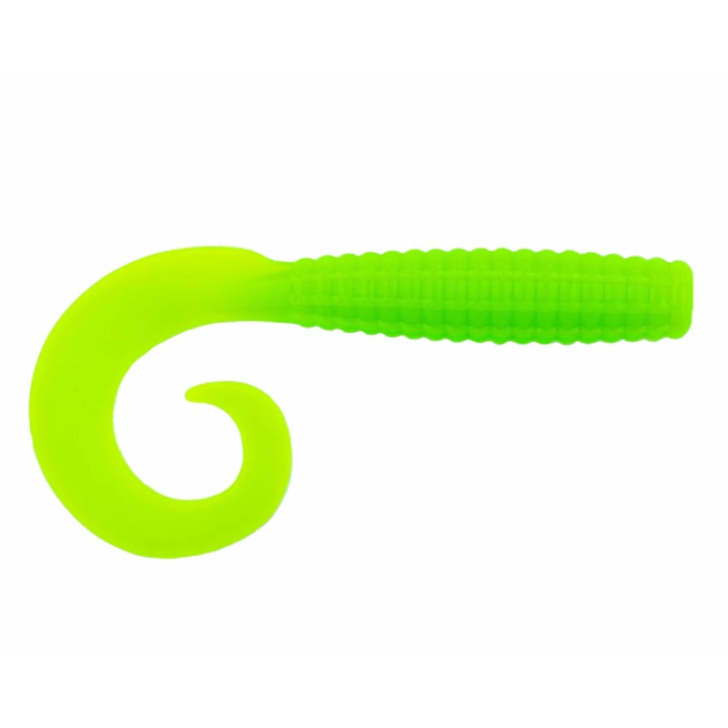 NetBait Baitfuel Saltwater GO2 Grub Limetreuse 4″