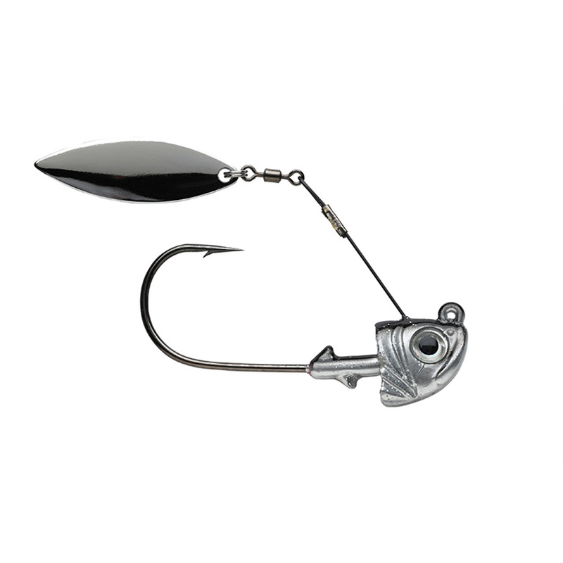 P-Line 1st Gen Top Spin 1/4oz 3/0 Hook Glimmer Shad*