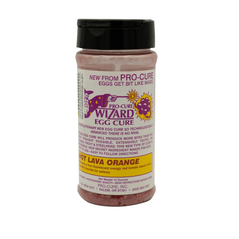 Pro-Cure Wizard Egg Cure 12 oz. Hot Lava Orange