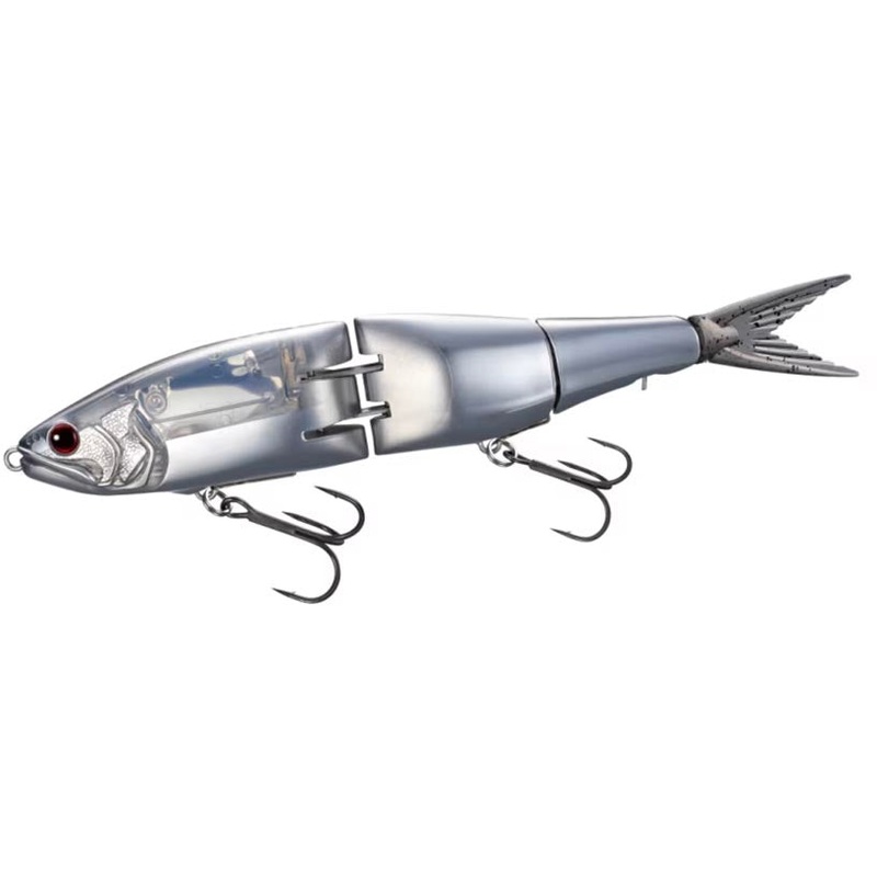 Shimano Armajoint 190SF Shallow Floating Swimbait – 7.5 Inch Chrome 7.5 Inch
