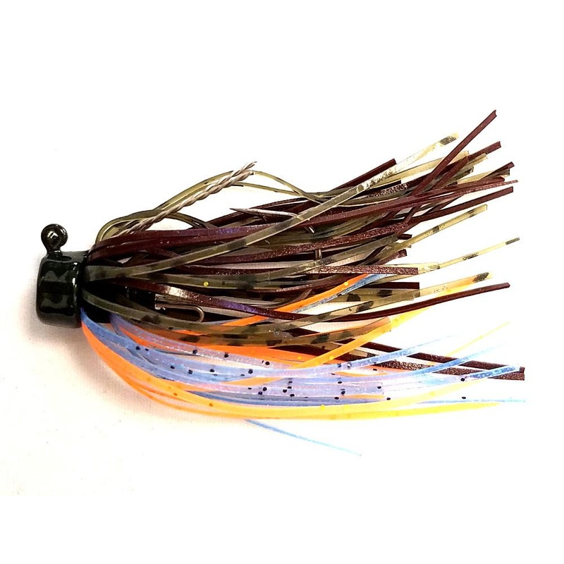 Z-Man ShroomZ Micro Finesse Jig 3/16 oz. 2 pack Black Blue