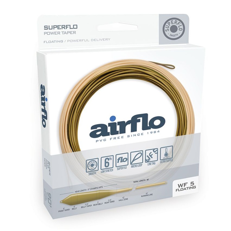 Airflo SUPERFLO POWER TAPER WF3F SUNBURST / PURPLE