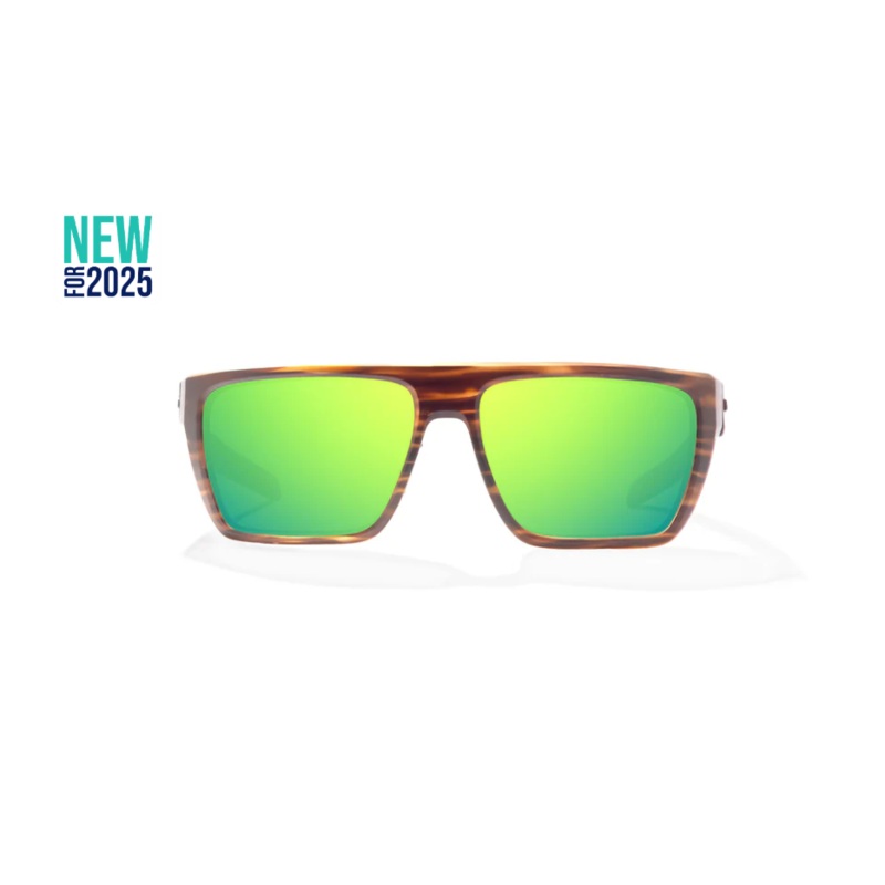 Bajio – Zapata – Sunglasses – Brown Grass Matte/Green Mirror/Glass Brown Grass Matte Green Mirror Glass/Large/XL