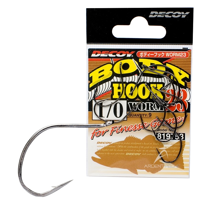 DECOY WORM23 BODY HOOK Size 8