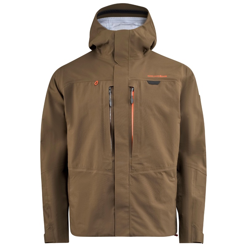 Grundens Men’s Vector Wading Jacket Otter S