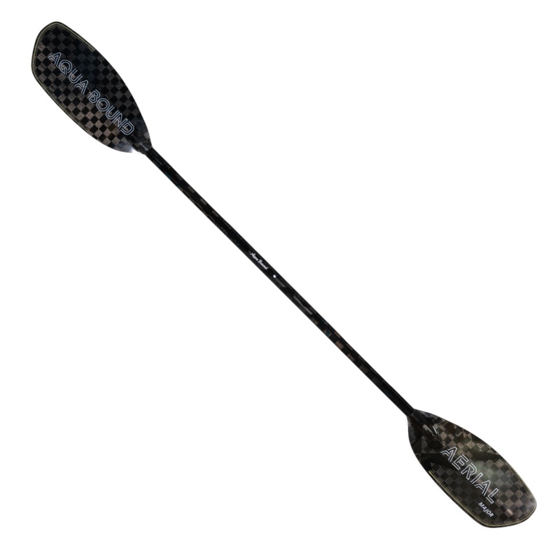Aquabound Aerial Major Carbon Fixed Straightshaft Whitewater Paddle Cyan 194cm